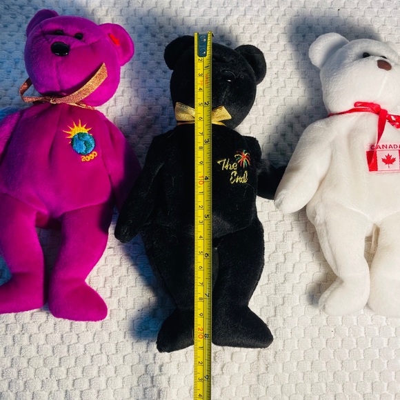 4 TY Toys Clubby,Millenium,The End, Maple No Tags. - Picture 11 of 12